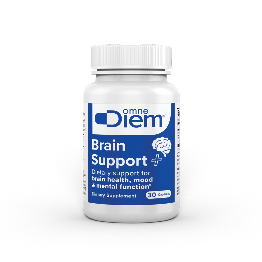 BrainSupportPlus_RETAIL_30ct_3D_web OmneDiem Brain Support Plus 30 Capsules